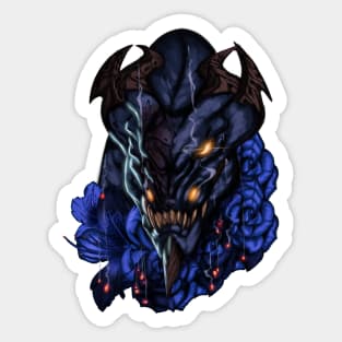 Night Eye - Evil Black Dragon Sticker